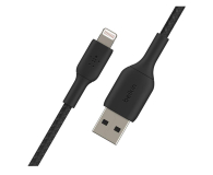 BELKIN Kabel Braided USB- Lightning 2m czarne CAA002bt2MBK - 1330468 - zdjęcie 5